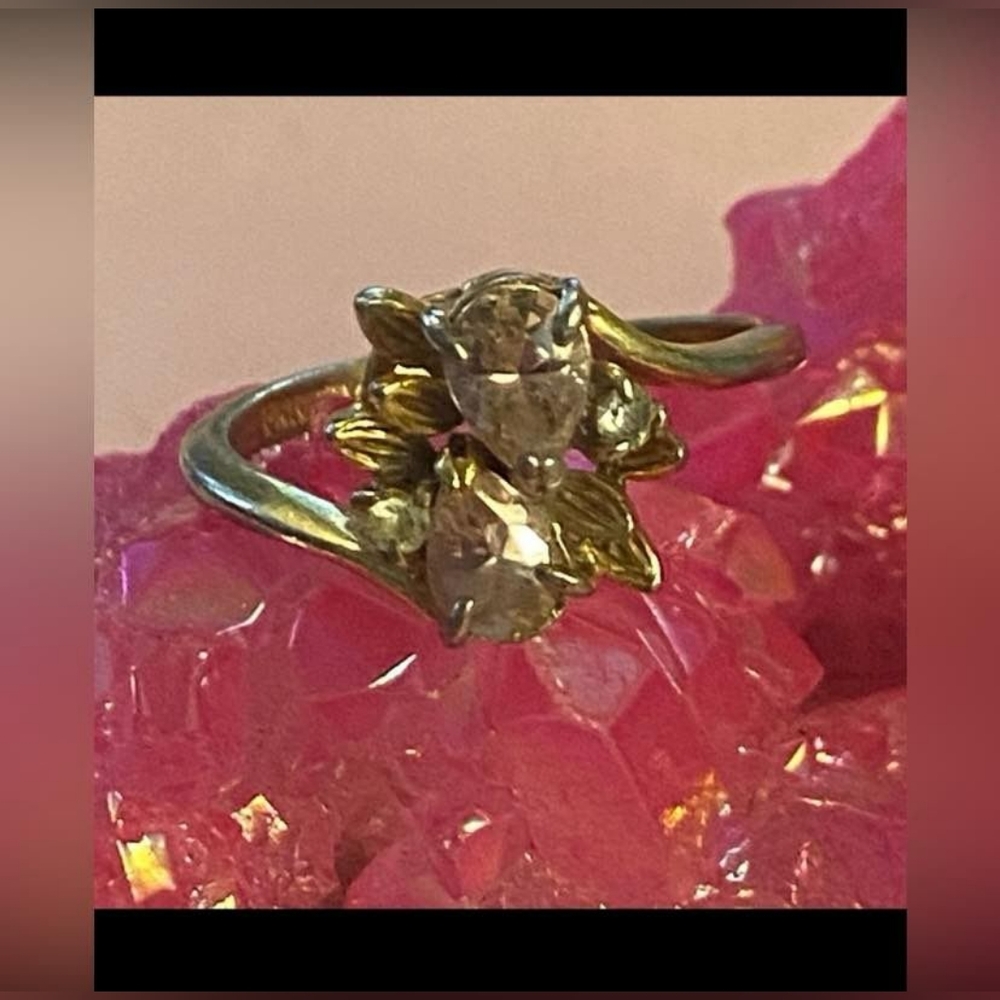 18KT GE RG Pink Ring #8135